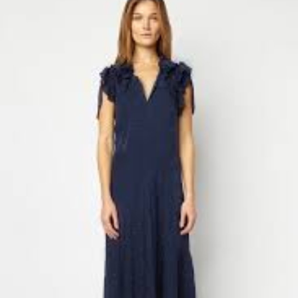Nwt: Zadig & Voltaire Roberty Jacquard Leopard Print Silk Dress